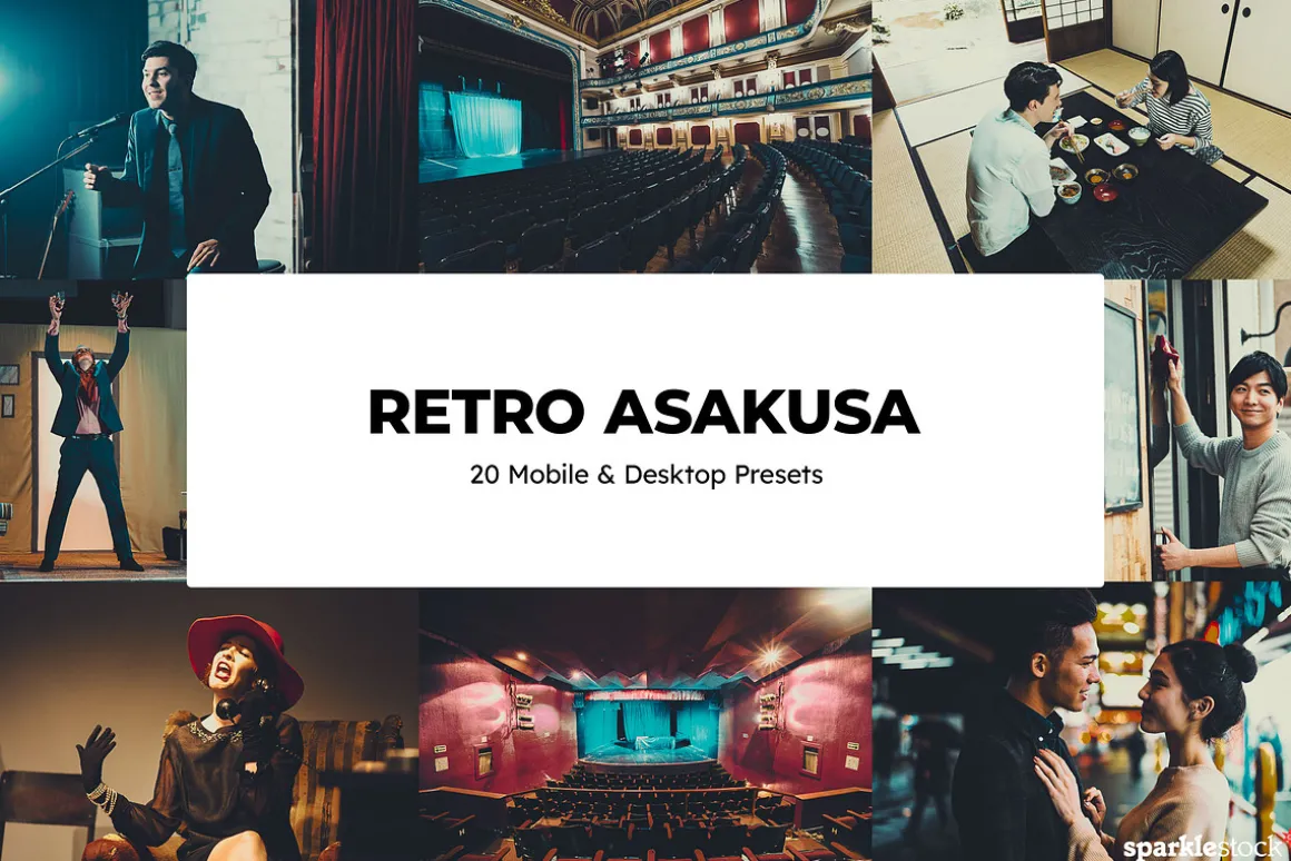 20 Retro Asakusa Lightroom Presets