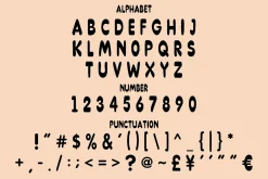 Retro Bubble - Puffy Display Font