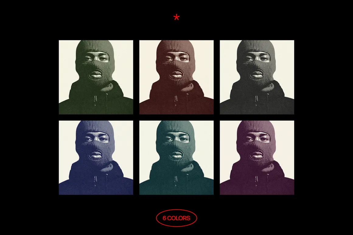 Retro Copy Print Photo Effect