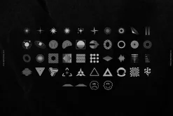 200 Retro Futuristic Shapes