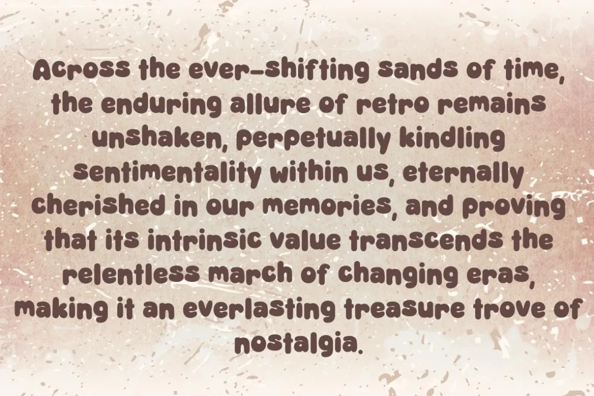 RETRO - Handwritting