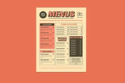 Retro Menus