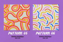 Retro Pattern Set