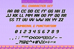 Retro Pixel is a pixel font