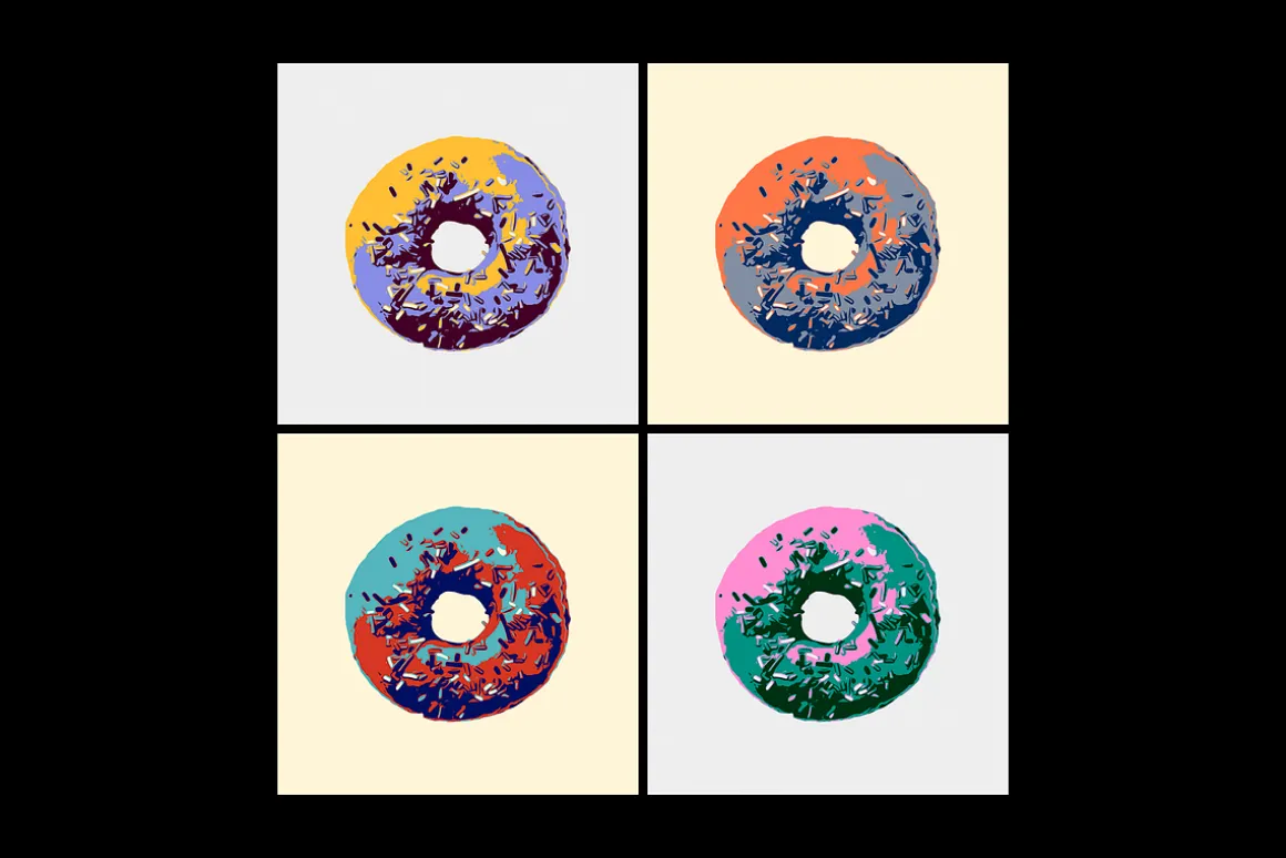 Retro Pop Art Photo Effect