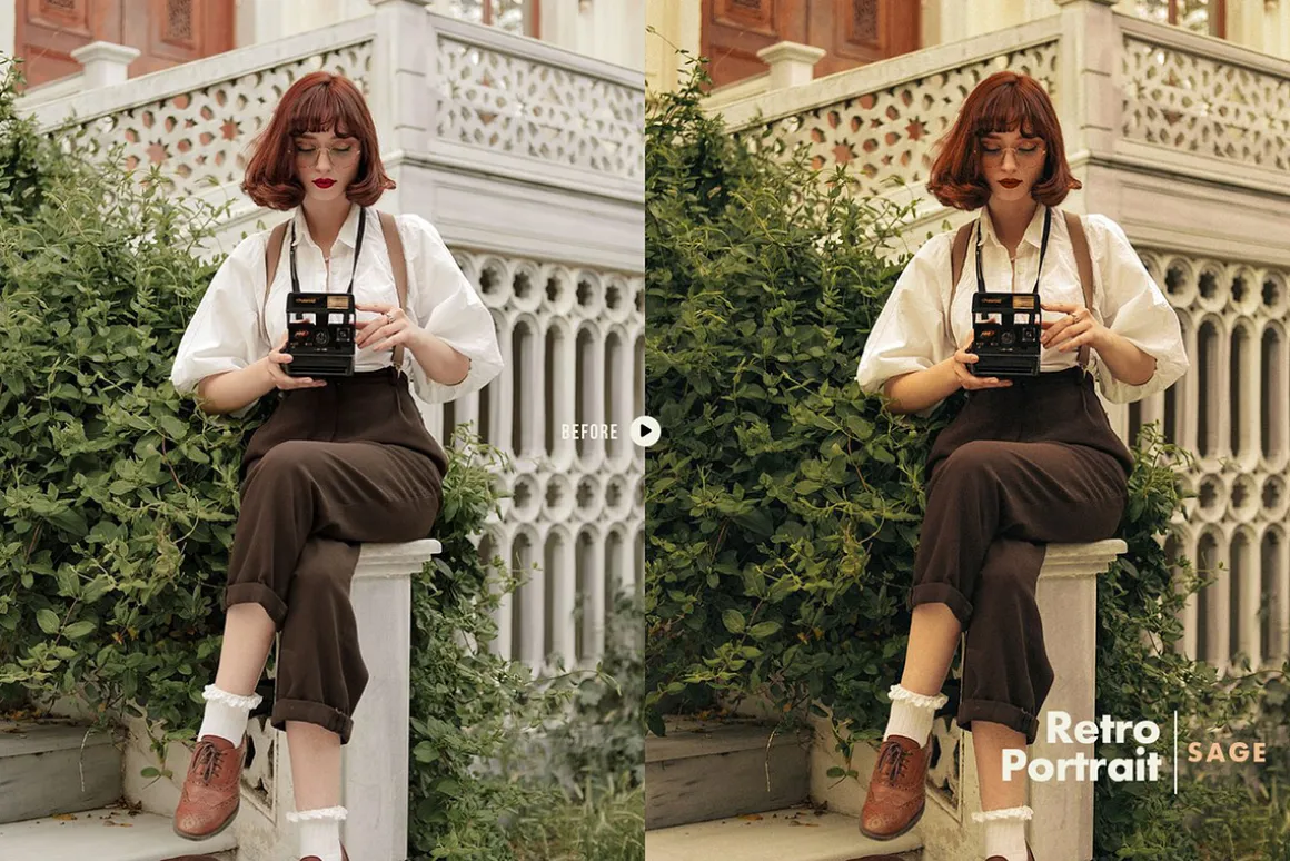Retro Portrait Lightroom Presets