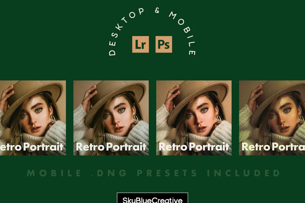 Retro Portrait Lightroom Presets