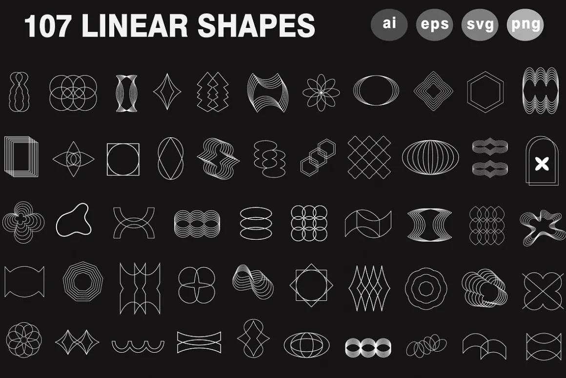 170 Retro Shapes Atelier