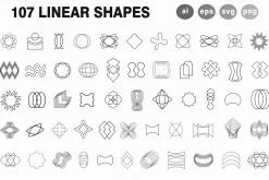 170 Retro Shapes Atelier