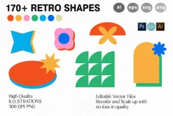 170 Retro Shapes Atelier