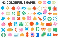 170 Retro Shapes Atelier