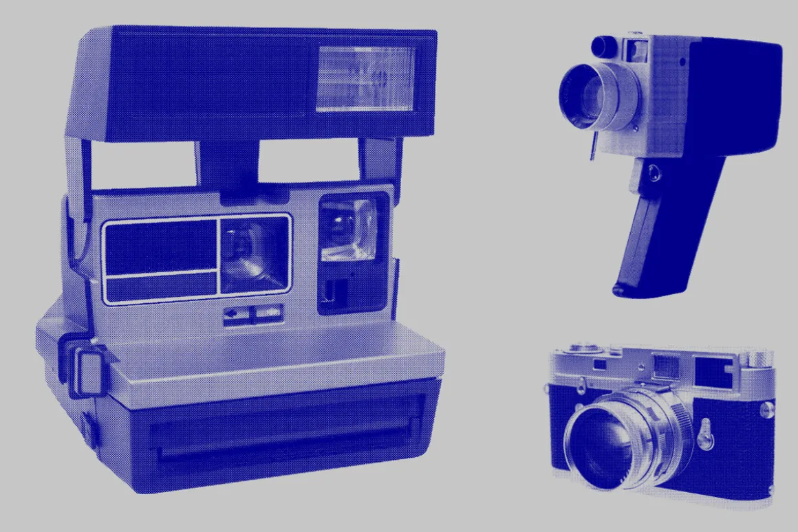 Retro Tech - 21 Technology Halftones