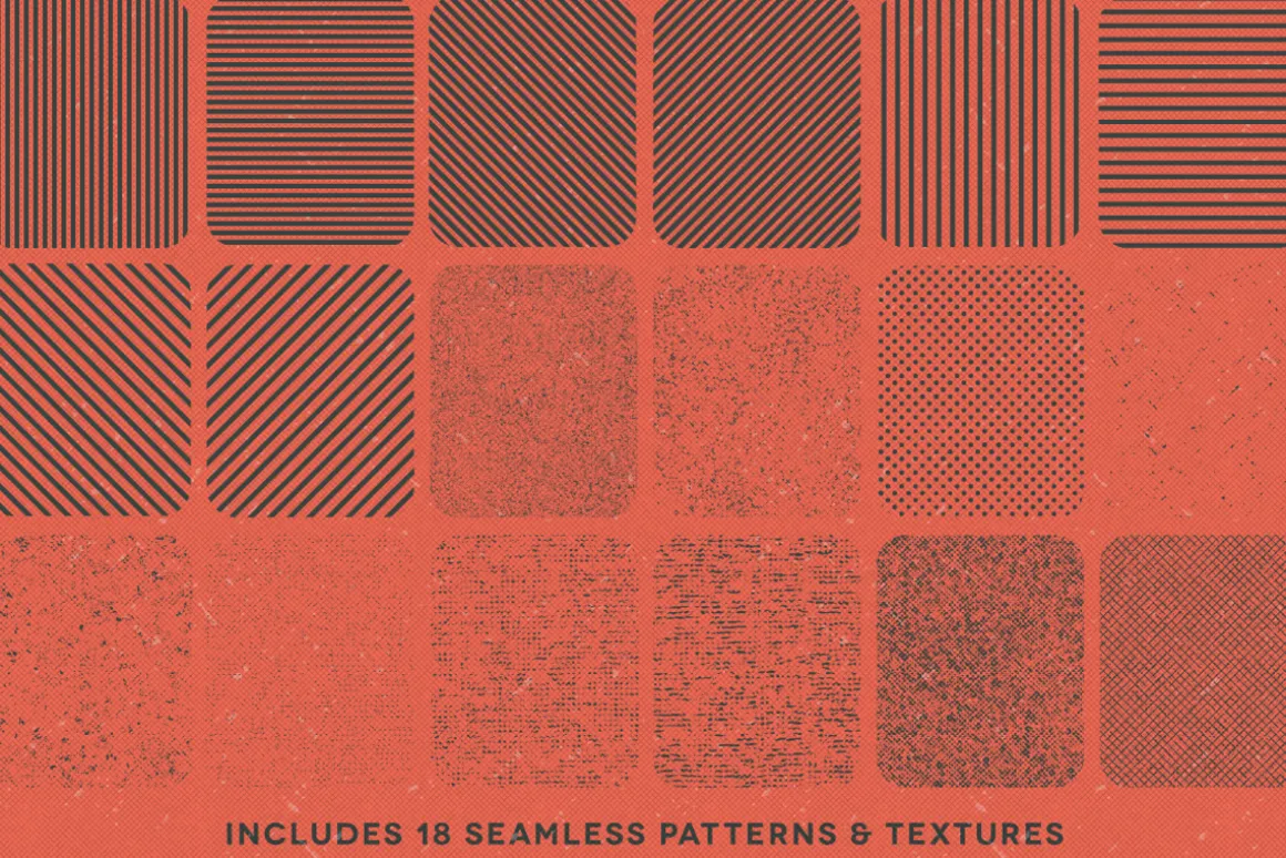Retro Textpress – Illustrator Styles
