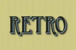 10 Retro Vintage Text Effect