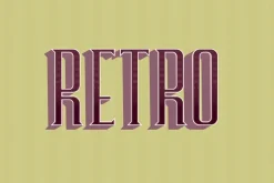 10 Retro Vintage Text Effect