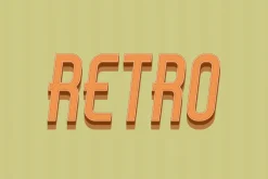 10 Retro Vintage Text Effect
