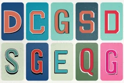 Retro Vintage Text Styles V.2