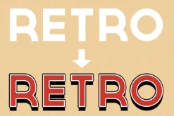 Retro Vintage Text Styles V.2