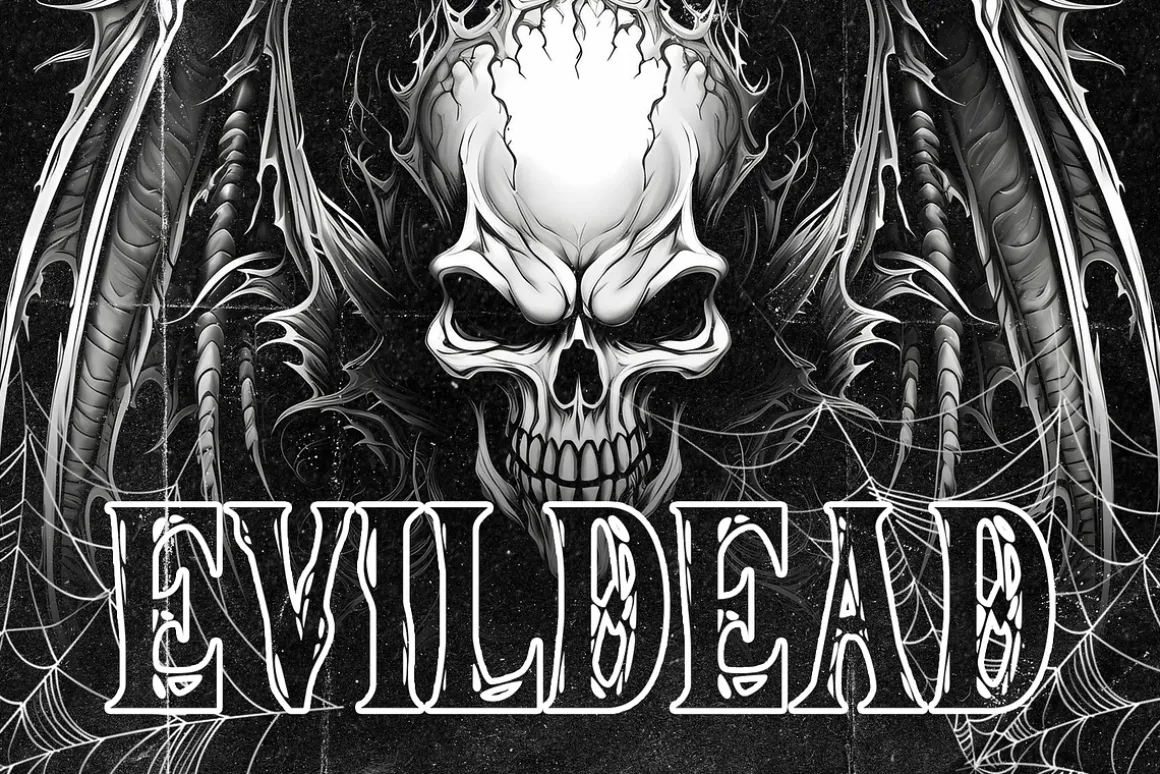 Revenge Squad Metal Horror Font