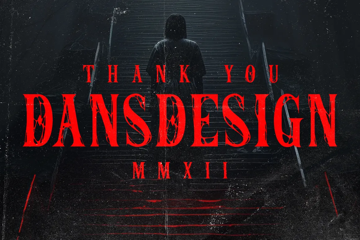 Revenge Squad Metal Horror Font