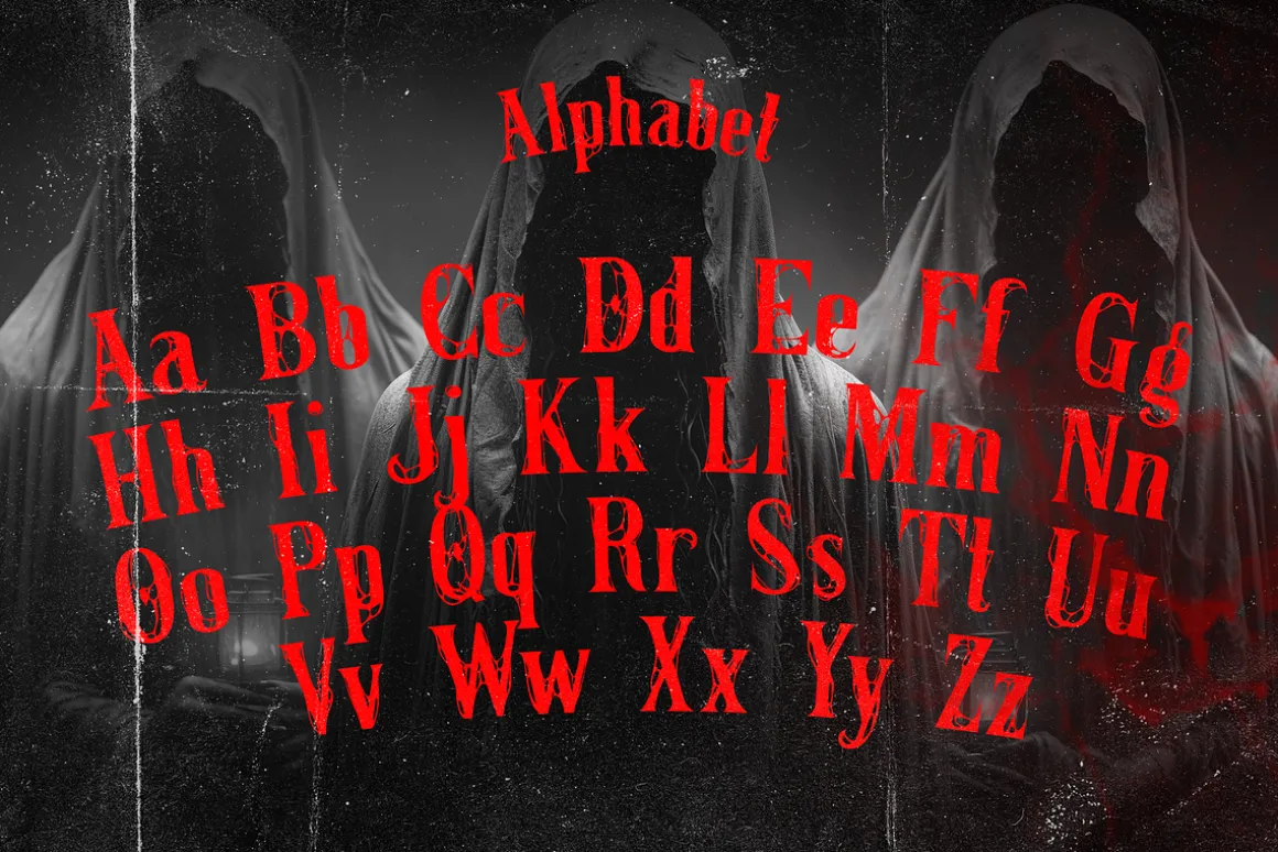 Revenge Squad Metal Horror Font