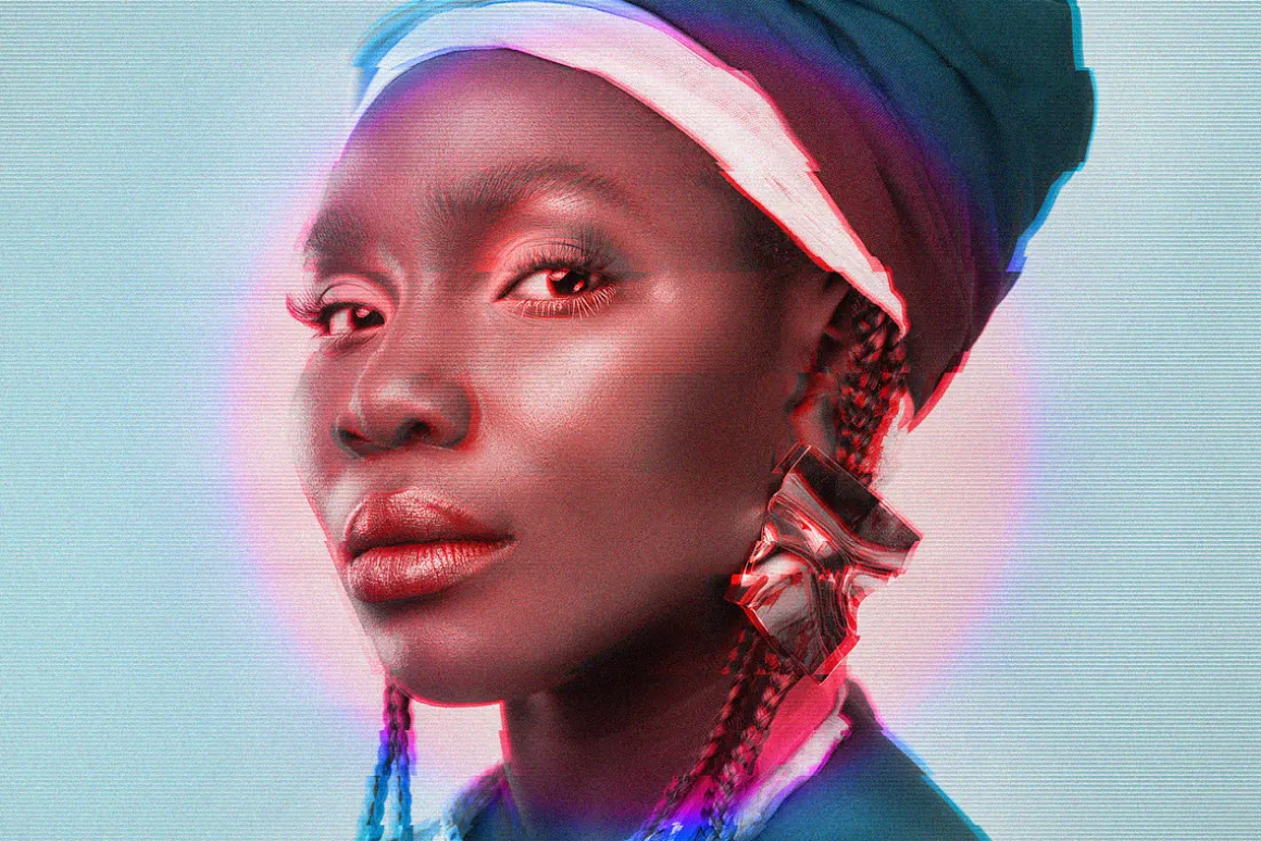 RGB Distortion Effect with Gradients