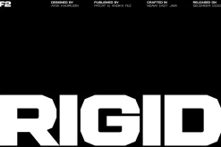 Rigid Modern Vintage Logo Font