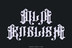 Rigo Kicmer - Old English Font
