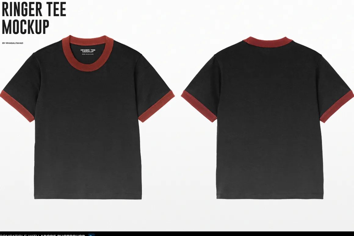 Ringer Tee Mockup