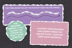 Rip It Up! - Torn Edge Brushes - AD