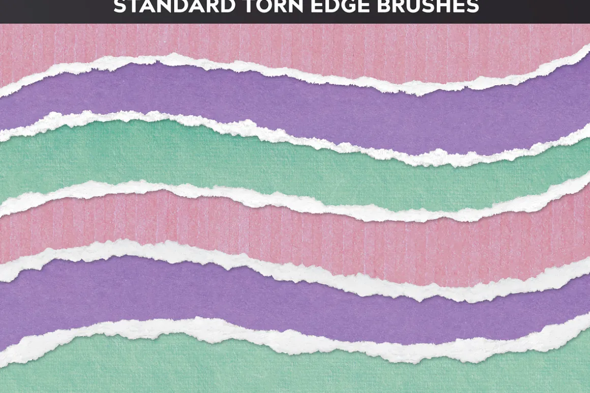 Rip It Up! - Torn Edge Brushes - AD