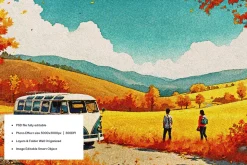 Riso Retro Print Photo Effect
