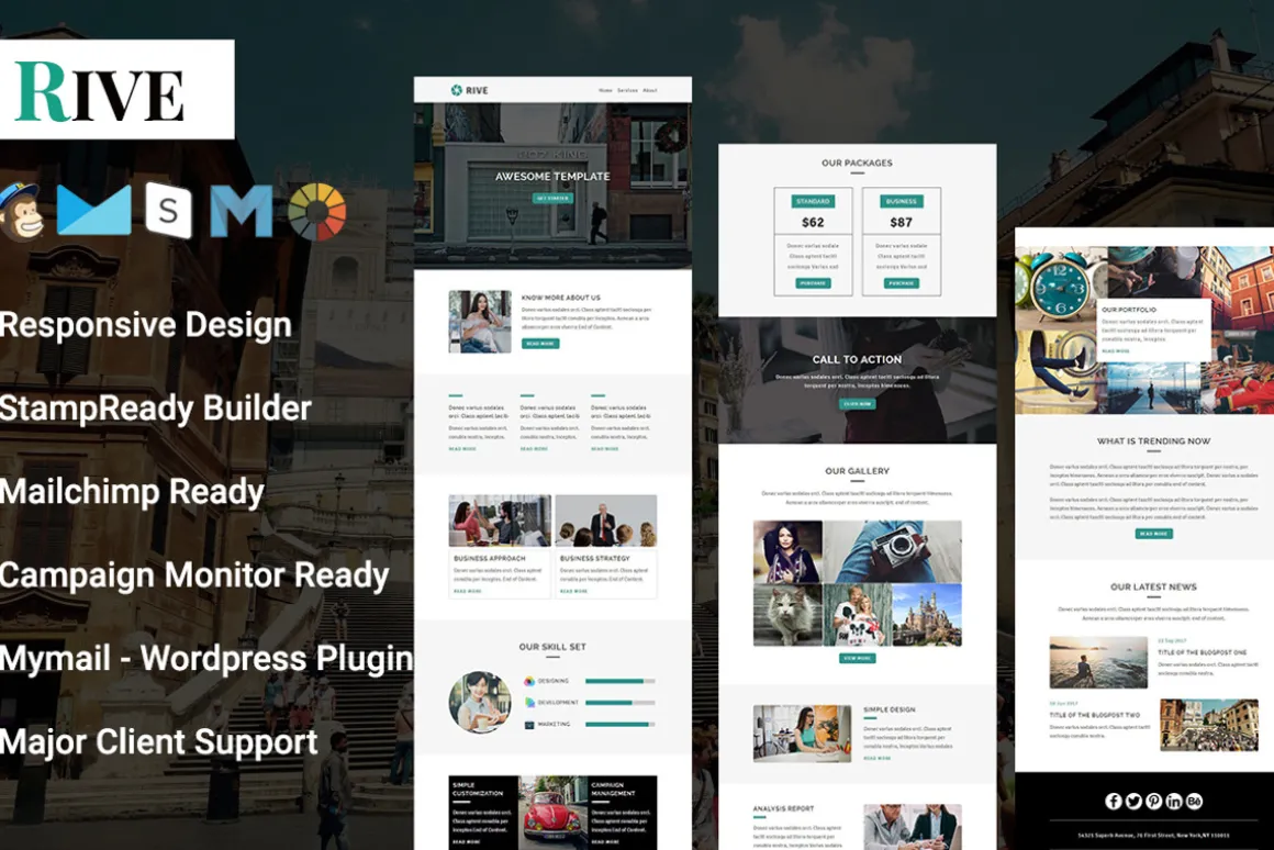 Rive - Responsive Email Template