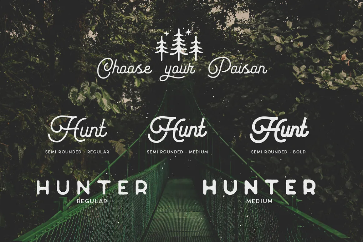 Riverfall Semi Rounded Textured Font
