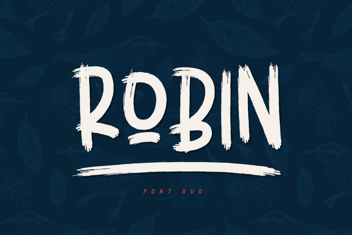 Robin Brush Font