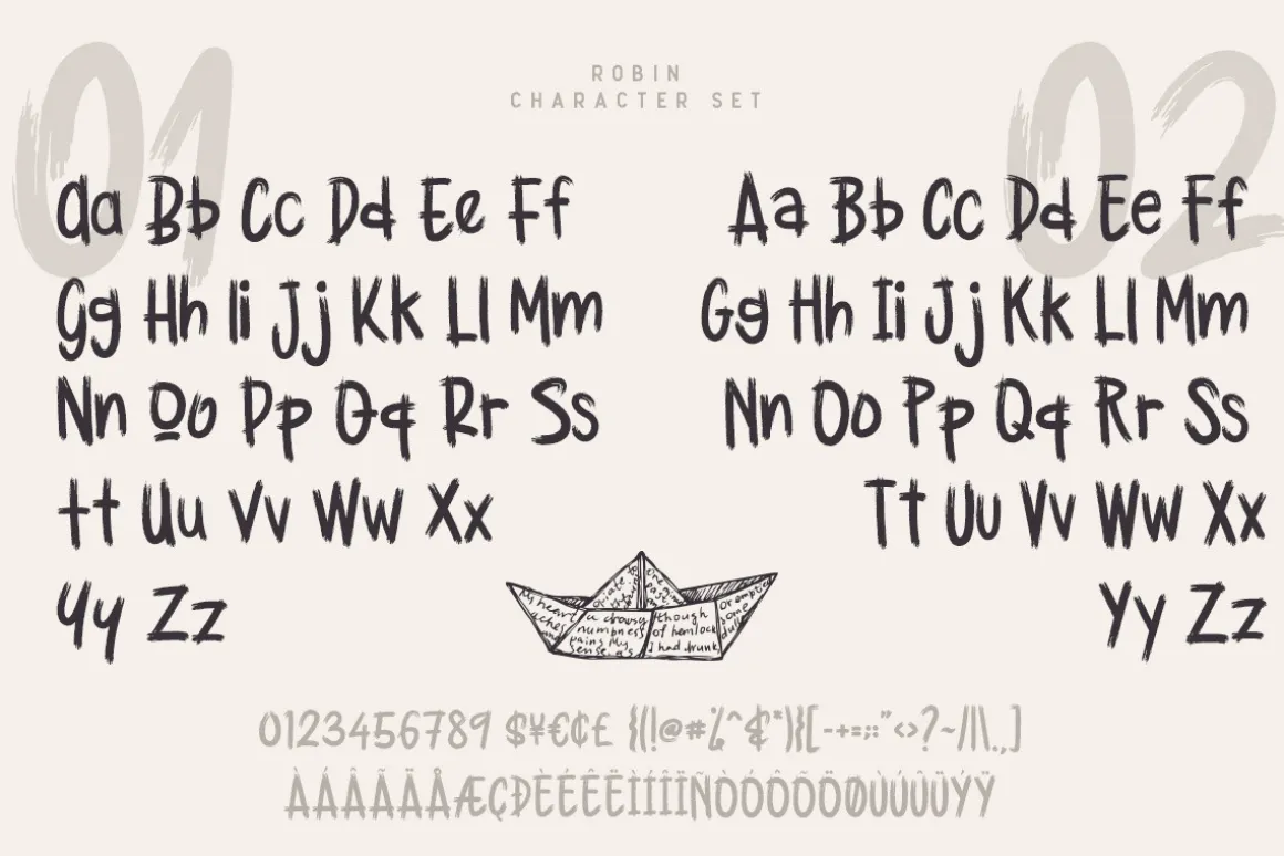 Robin Brush Font