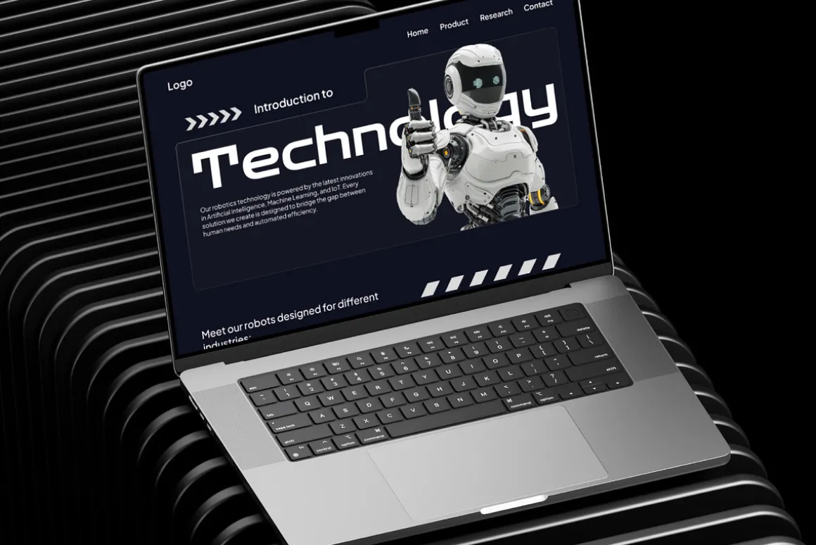 Robotic Website Template