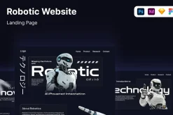 Robotic Website Template