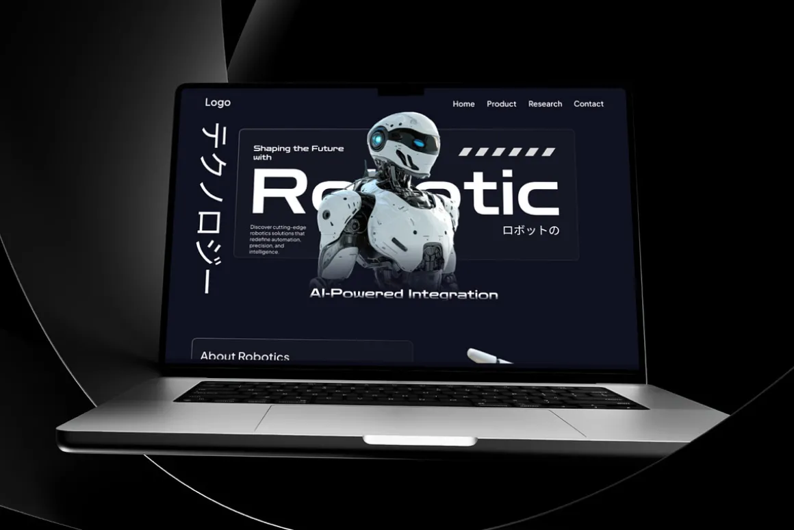 Robotic Website Template