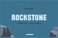 Rockstone Display Font