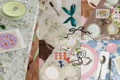 ROCOCO GIRL DINNER | poster mockup