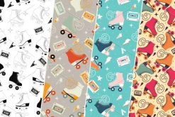 Roller Skates Illustrations