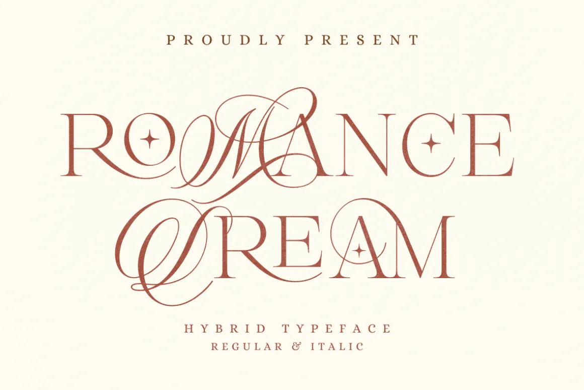 Romance Dream - Hybrid Font