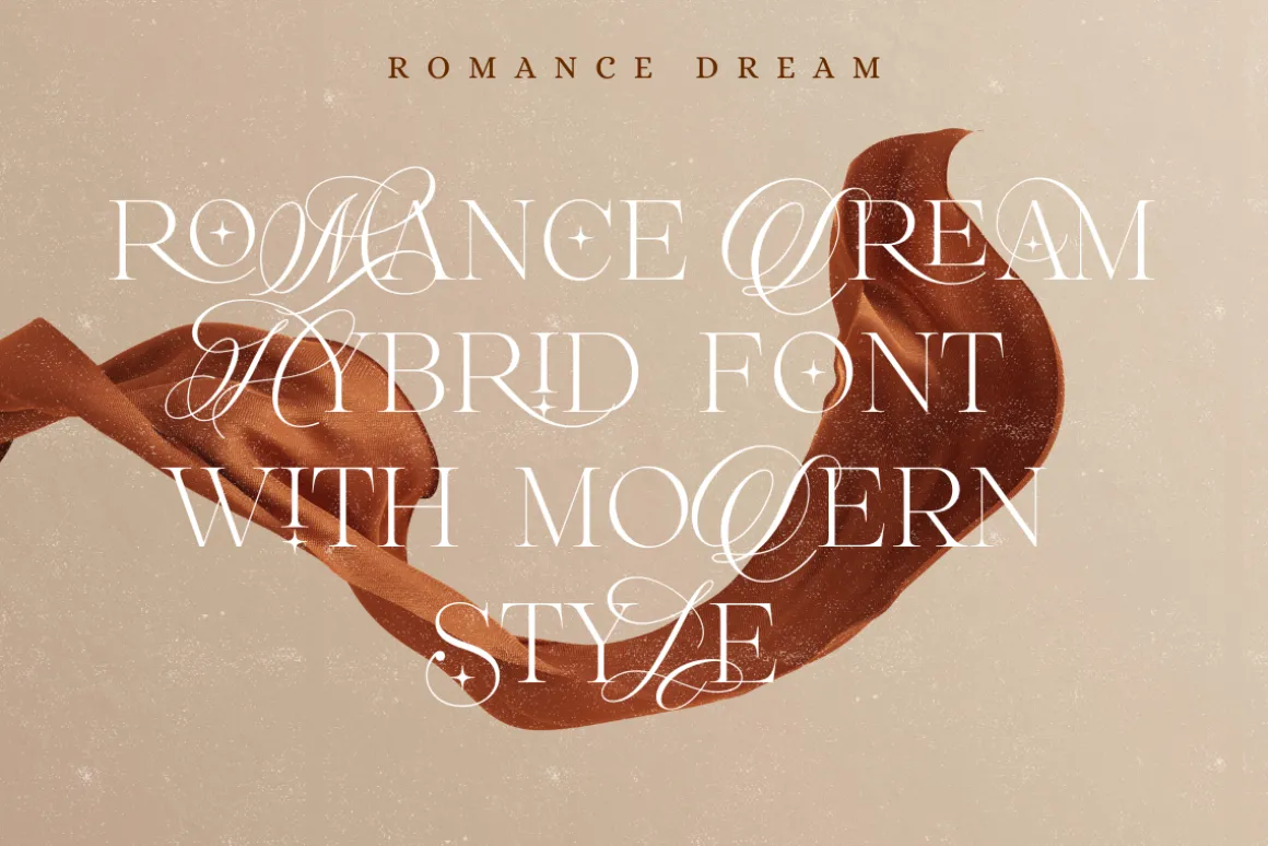 Romance Dream - Hybrid Font
