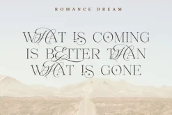 Romance Dream - Hybrid Font