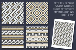 Roman Mosaic Repeat Patterns