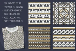 Roman Mosaic Repeat Patterns