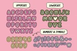 ROMANTICKS | BUBBLY AND SWEET FONT