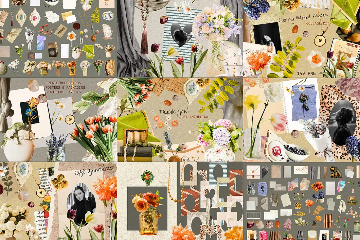 Romantic Spring Aesthetic BUNDLE