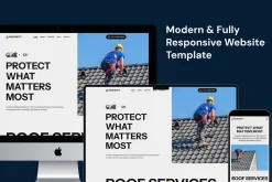 Roofinity - Roofing Website Template